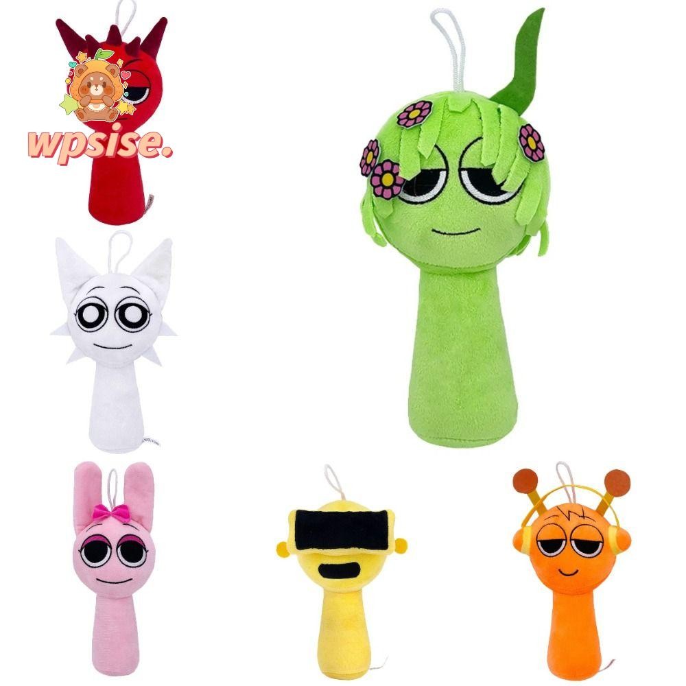 Wpsise Sprunki Plush Toy, Raddy Vineria Plushie Doll, Soft Pinki Oren Simon ตุ๊กตาตุ๊กตาเด็ก
