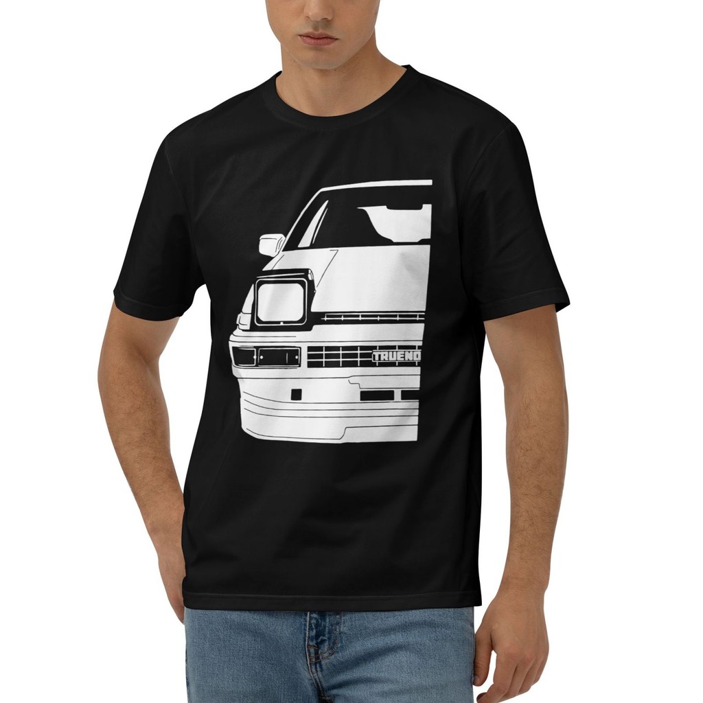 เสื้อยืด Ae86 Initial D สำหรับผู้ชาย ลวดลายสวยงาม ยอดนิยม