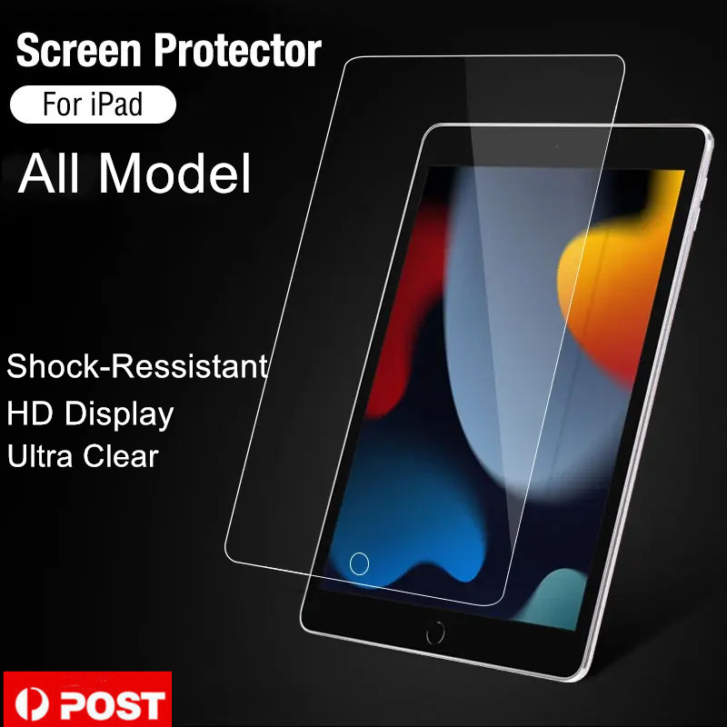 1/2/3 ชิ้นป้องกันหน้าจอสําหรับ iPad Mini 1 2 3 4 5 6 7 Air Pro 11" 9.7" 10.2" 10.9" 10.5" 4th/5th/6t
