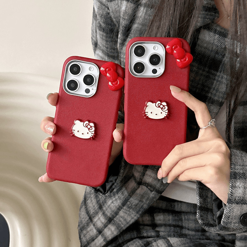 เคส Top Sale 3D Sweet Pretty KT Cat Doll for Realme 13 Pro+ 12 Lite Pro 11 5G 10 8i 8 4G C71 C67 C65