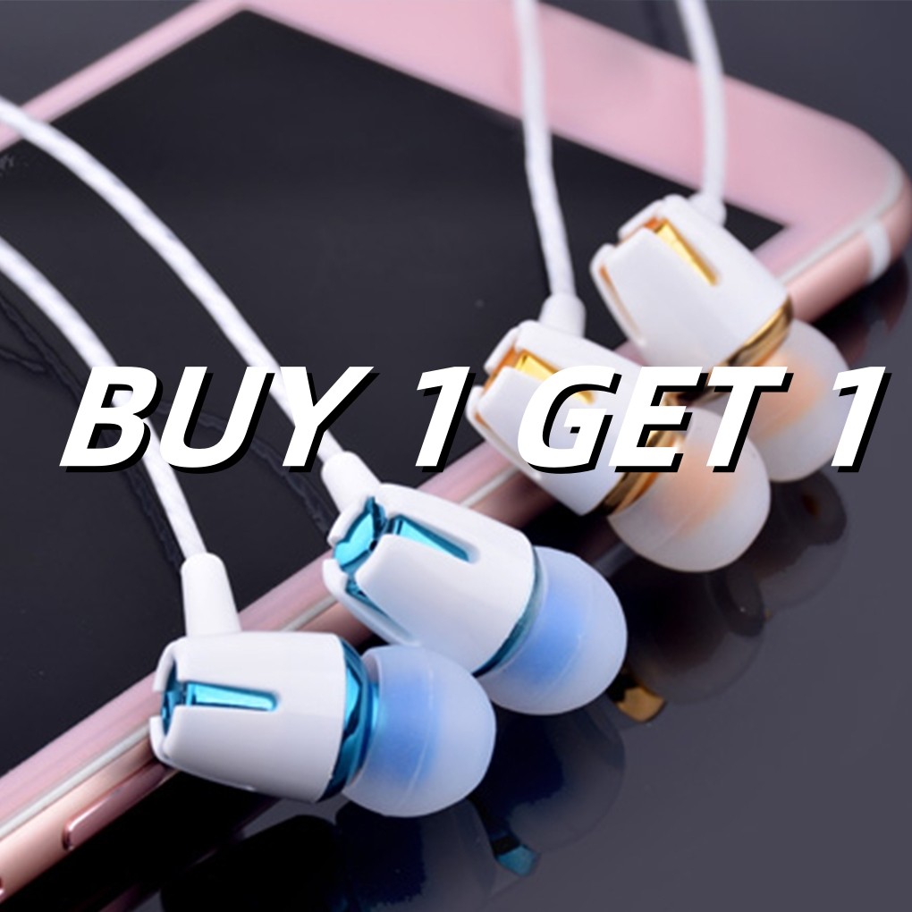 ซื้อ 1 แถม 1 ฟรีE18 3.5 มม.Super 9D Bass หูฟังแบบมีสายหูฟังชนิดใส่ในหู Hi-Fi คุณภาพเสียงหูฟังซับวูฟเฟอร์หูฟังพร้อมไมโครโฟน