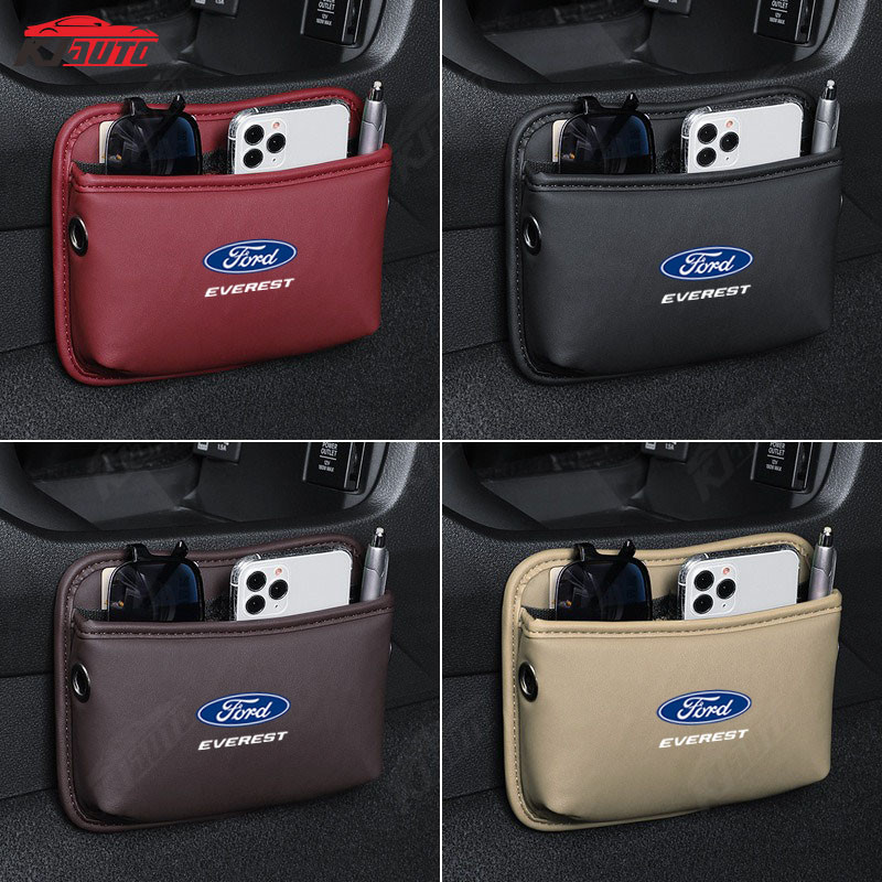 กล่องเก็บของและส่วนที่เหลือขาFord Everest ตําแหน่งใด ๆ กระเป๋าเก็บของในรถถังขยะหนังอุปกรณ์เสริม