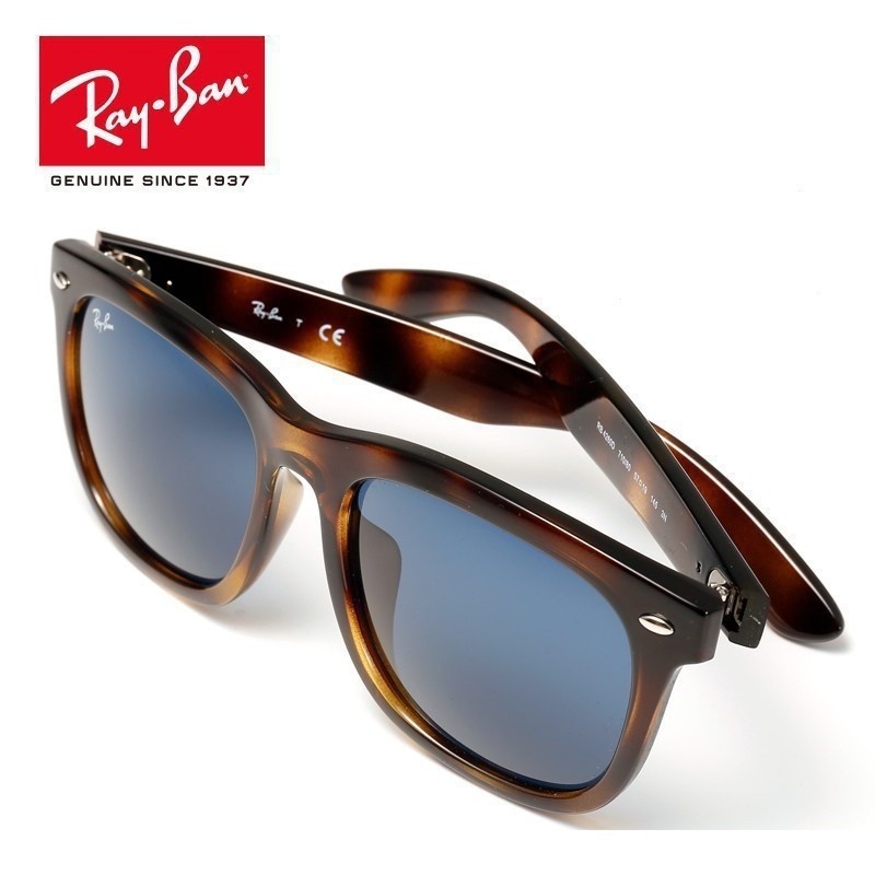 100% rayban Light Board แว่นตากันแดดผู้ชายผู้หญิงคลาสสิก Simple Square 0rb4260d 3Qot