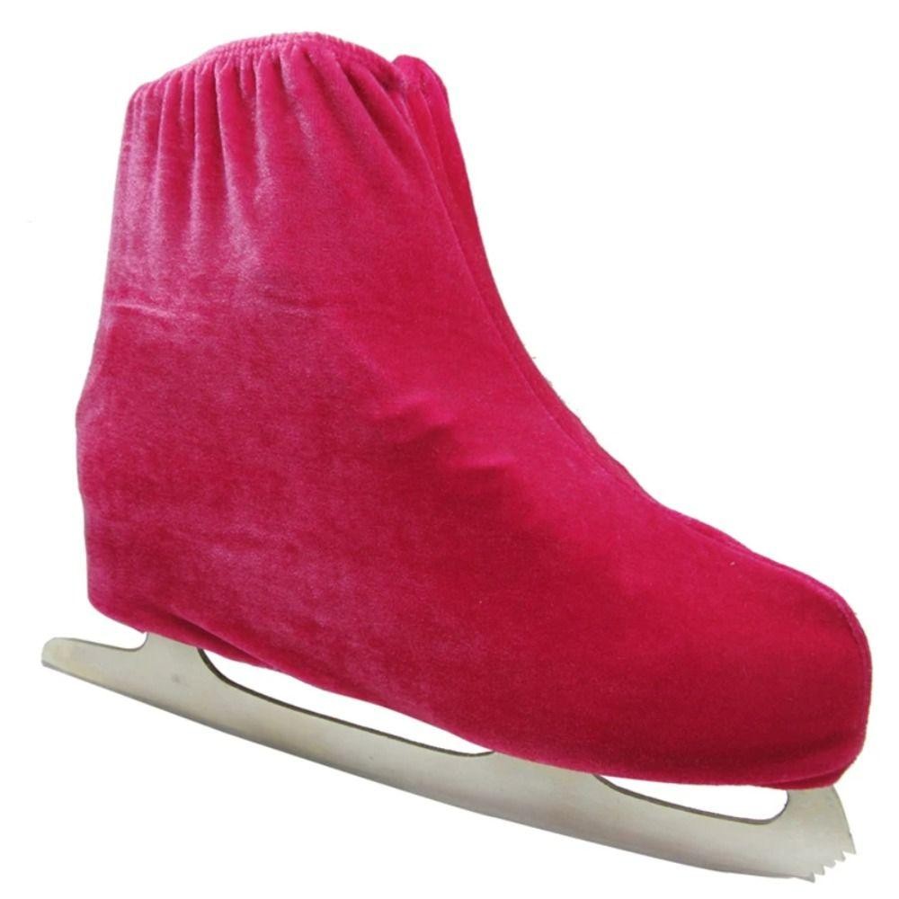 Fusionflash รองเท้าสเก็ต, Anti Grinding Professional รูปสเก็ต Boot Cover,ยืดหยุ่นหลายสีกํามะหยี่ Flannelette Ice Skate Boot Protector เด็ก ราคา ถูกที่สุด ดีลบีเคเค แกลเลอรีภาพที่ 5