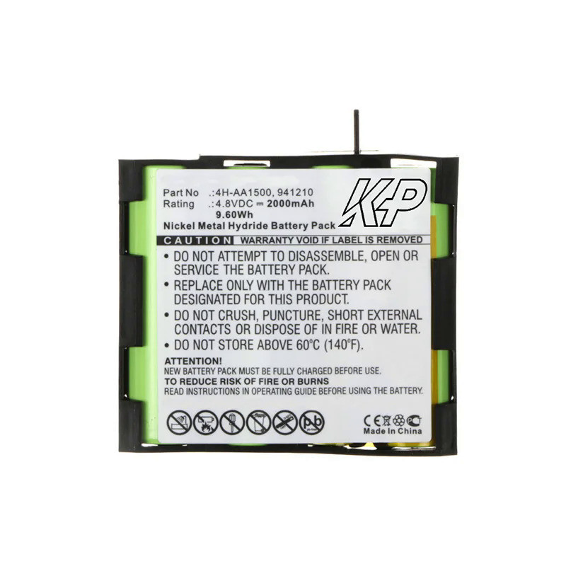 Replacement Battery for Cmpex,Mi-Sport,MI-Fitness,Runner ,Enegry Mi-Ready,Vitality,4H-AA1500,941210 