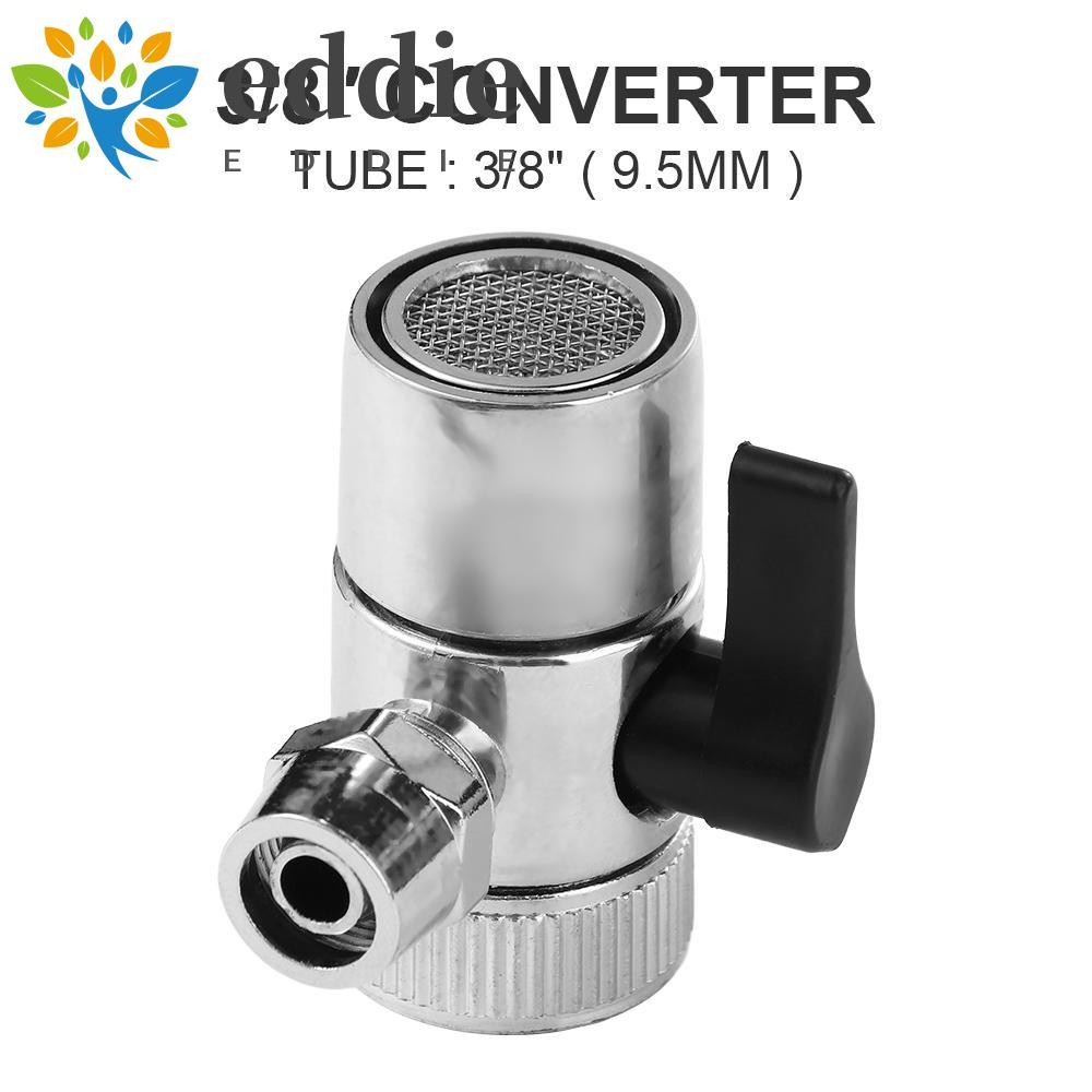 เอดี้ หลอดเชื่อมต่อท่อเครื่องกรองน้ําอุปกรณ์เสริม 9.5 มม.โลหะผสม 3/8 อะแดปเตอร์