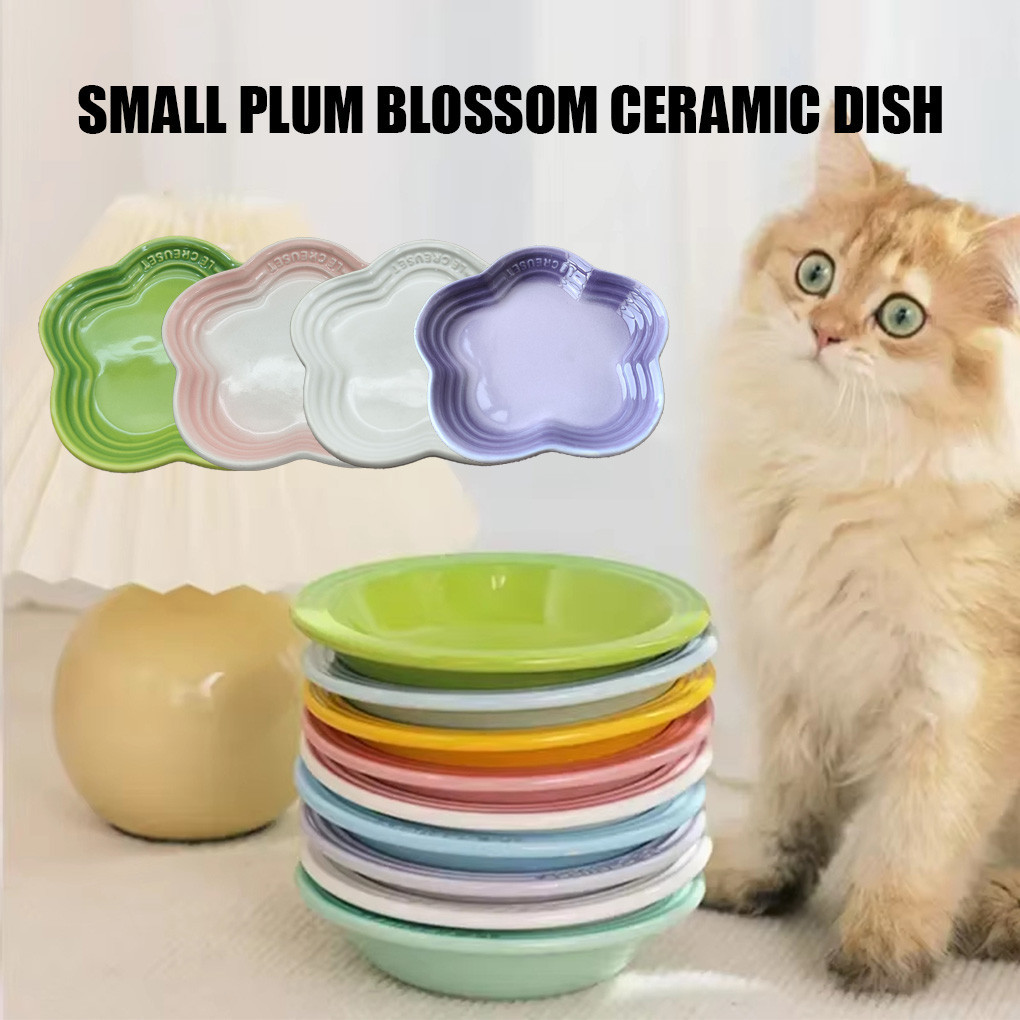 5.5นิ้ว จานเซนติเมตรซอส จานน้ําจิ้ม ดอกพลัม จานข้าวสาลี สไตล์ฝรั่งเศส - รูปที่ 2