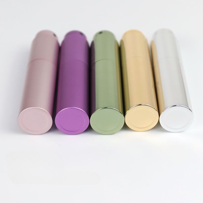 ขวดแบ่งน้ําหอมพกพา 5/10ml แบบหมุนเปิด ขวดสเปรย์น้ำหอม รีฟิวง่ายสำหรับเดินทาง ใส่น้ำหอม