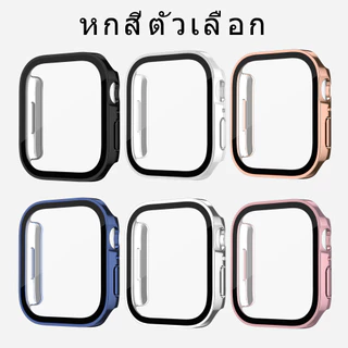 เข้ากันได้กับเคสพีซี iWatch S11/10/9/8/7/6/5/4/se กันน้ำ เข้ากันได้กับเคสกันกระแทกขนาด 40/41/44/45/46/49mm