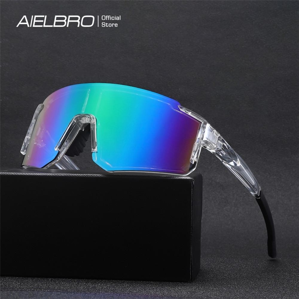 Aielbro ผู้ชายตกปลา UV400 แว่นตากันแดดผู้หญิงแว่นตากันแดดโพลาไรซ์ขับรถขี่จักรยานเดินป่าแว่นตาจักรยาน