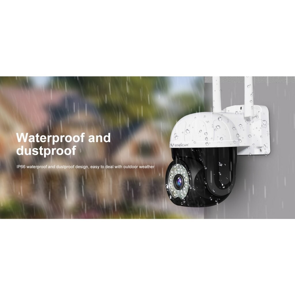 Vstarcam CS662 / CS998 PRO / CS96PRO กล้องวงจรปิด Outdoor ความละเอียด 3MP(1296P) กล้องนอกบ้าน ภาพสี มีAI+