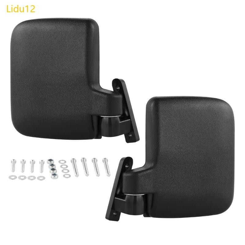Lidu12 Golf Cart Glass Universal Foldings กระจกมองหลังกระจกมองข้างสําหรับรถคลับ
