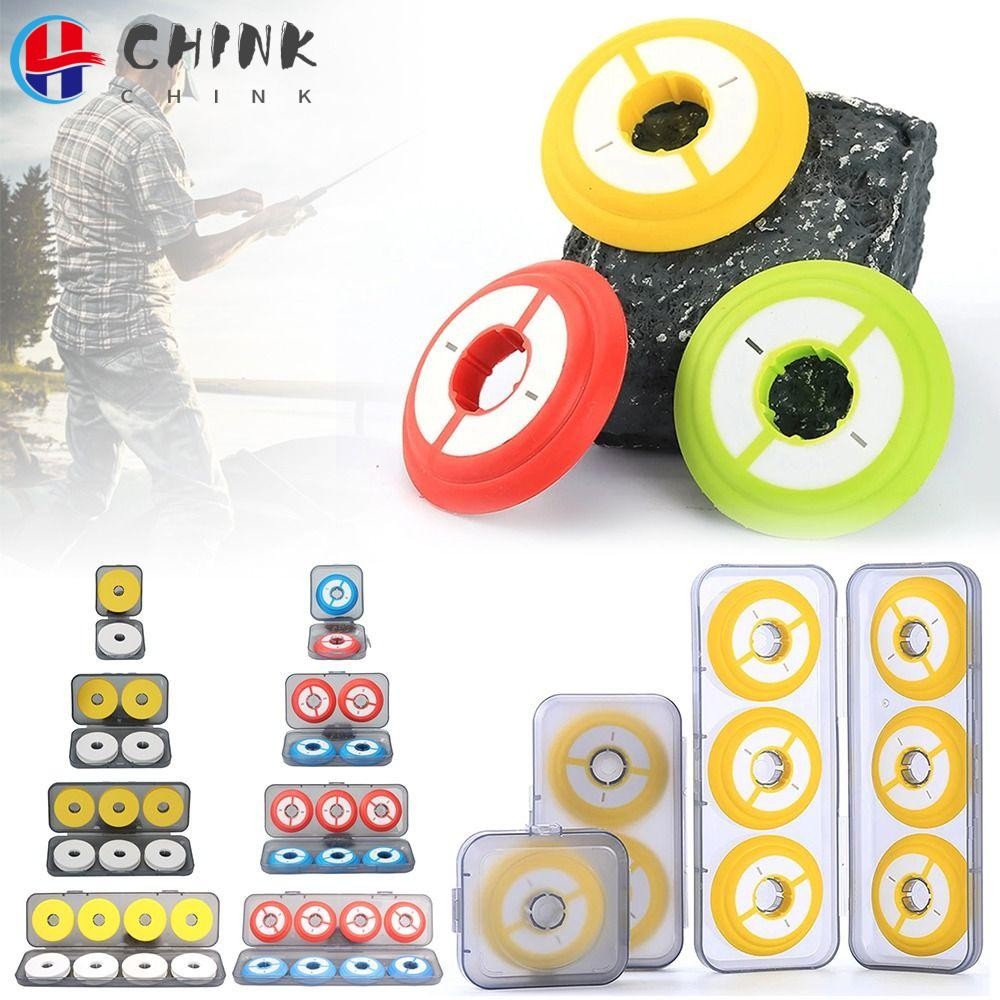 Chink 1 ชิ้นตกปลาสายหลักกล่อง,ปิด W/กล่อง Winding Board เครื่องมือ,ทนทาน 2-6 แกนซิลิโคน/โฟมหลัก Spool แบบพกพากล่องเก็บสายอุปกรณ์ตกปลา