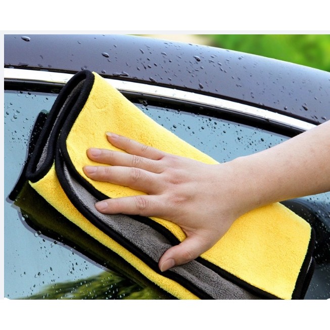 ผ้าเช็ดรถ ผ้าไมโครไฟเบอร์ 3D เกรดพรีเมี่ยม 30×30/30x60cm หนานุ่ม ซับน้ำไว แบบแห้งเร็ว เช็ดฝุ่น