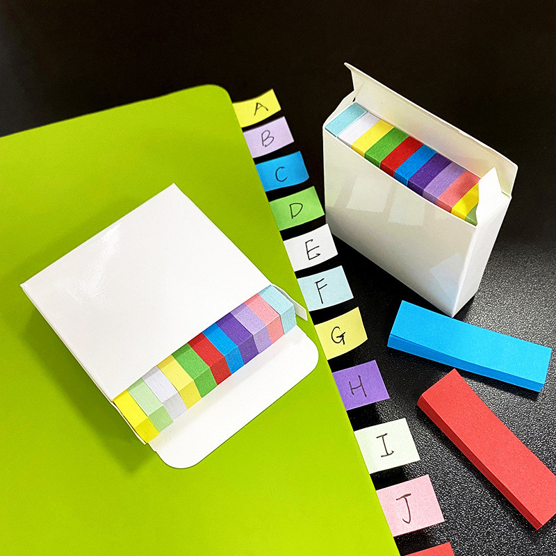 550 แผ่นสี Mini Notepad Index Sticky Notes Kawaii อุปกรณ์เครื่องเขียนโรงเรียนอุปกรณ์สํานักงานโน้ตบุ๊