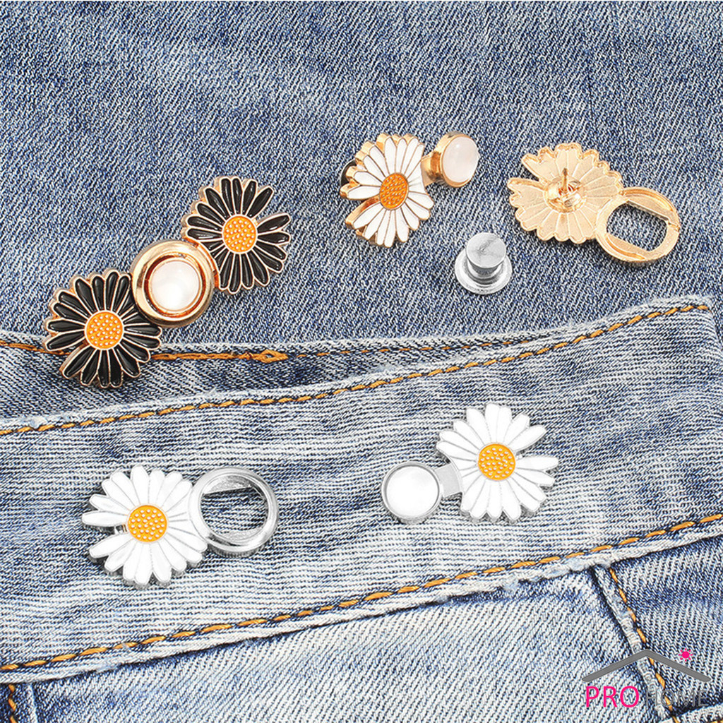 Prohome ตะขอร่นกางเกง หัวเข็มยึดปรับเอว ตะขอโลหะ ถอดได้  Fashion Pins