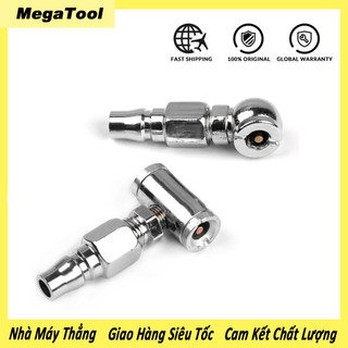 Bơm hơi 2 đầu đa năng - Dùng cho xe máy, ô tô, xe đạp | Thiết kế tiện dụng