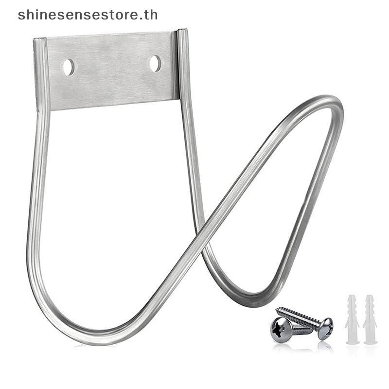 SHINE ที่วางท่อสวนโลหะ, ที่แขวนท่อน้ําติดผนัง, ขาตั้งยึดสายยางสําหรับงานหนักสําหรับลานกลางแจ้ง TH