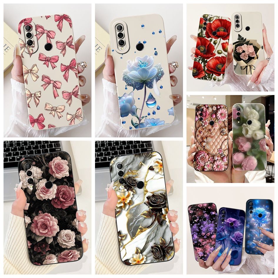 ปลอกสําหรับ Huawei Y9 Prime 2019 P สมาร์ท Z เคสโทรศัพท์ STK-L21 STK-L22 STK-LX3 STK-LX1 ใหม่สไตล์ดอก