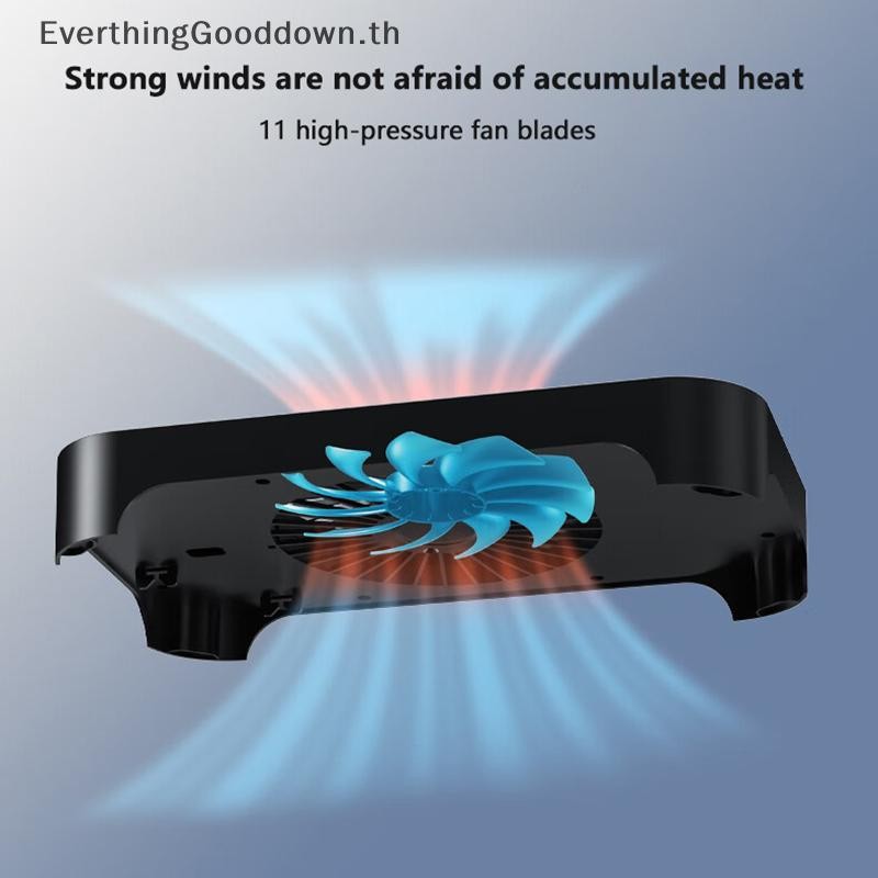 EVER USB Router Cooler Bracket สําหรับ Mini PC Wifi Router โมเด็มทีวีกล่อง STB แบบพกพา Hard Disk แล็ปท็อปพัดลมระบายความร้อน Stand Holder TH
