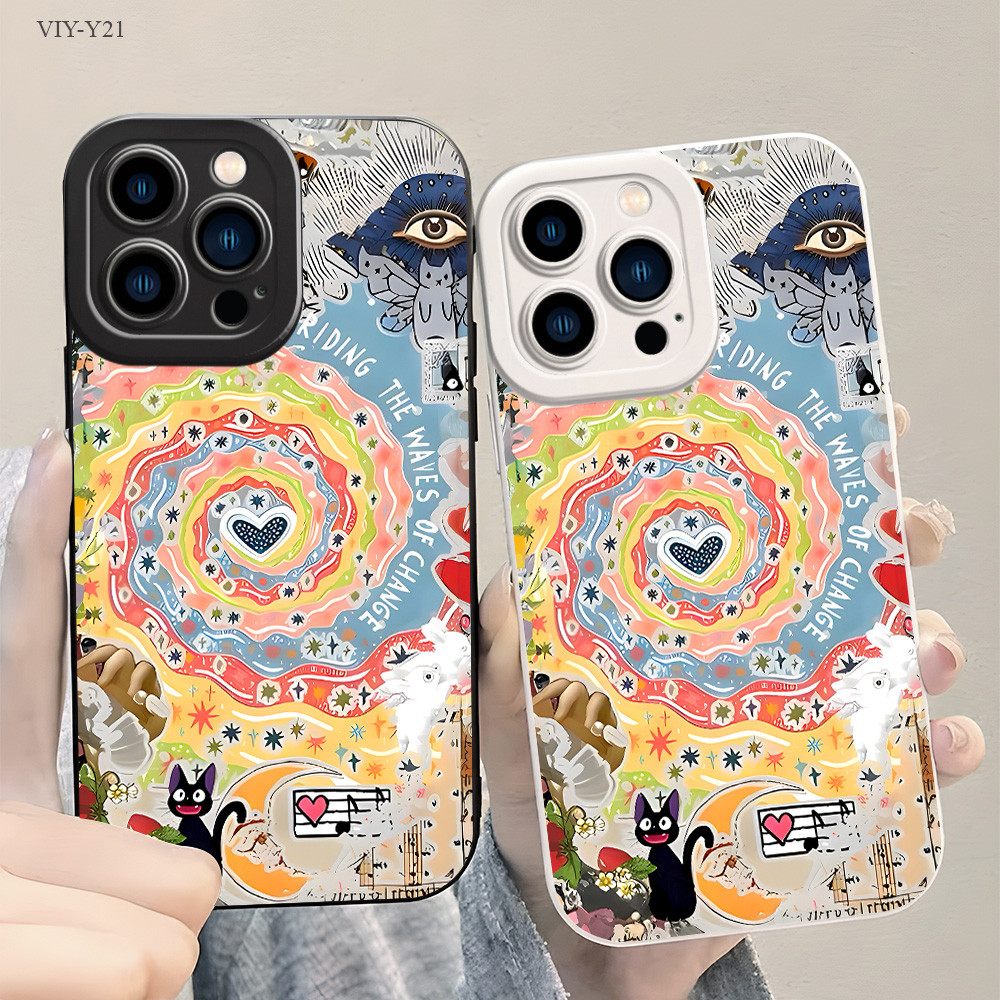 เคส For VIVO Y21 Y33S Y33T Y15S Y50 Y76 Y72 Y76 Y72 Y20 Y20S Y12S Y12A Y17 Y15 Y12 Y16 Y19 Y91C V25 V23 V23E V20 Pro 5G