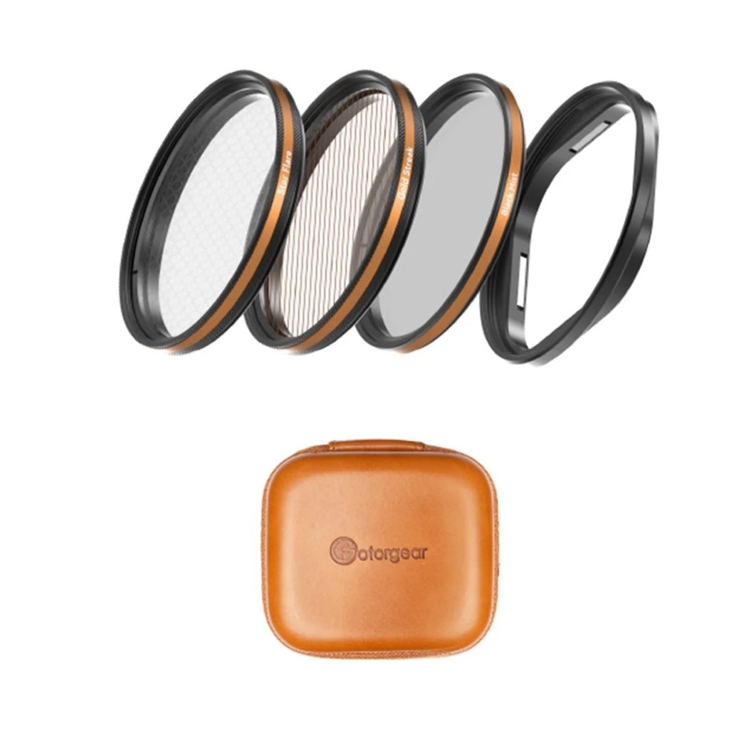 Fotorgear Cinematic Filter Pro II 67mm ชุดฟิลเตอร์มือถือ โทรศัพท์ Star,Gold,Blackmist มีอะแดปเตอร์