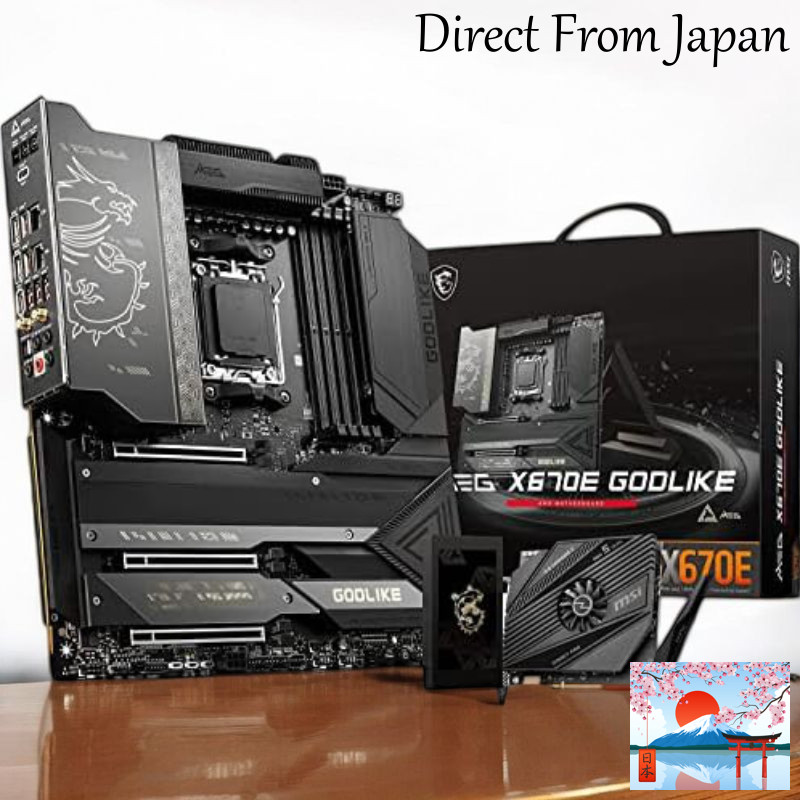 MSI ATX Motherboard for AMD Ryzen 7000/9000 Series with X670E Chipset and Wi-Fi Support