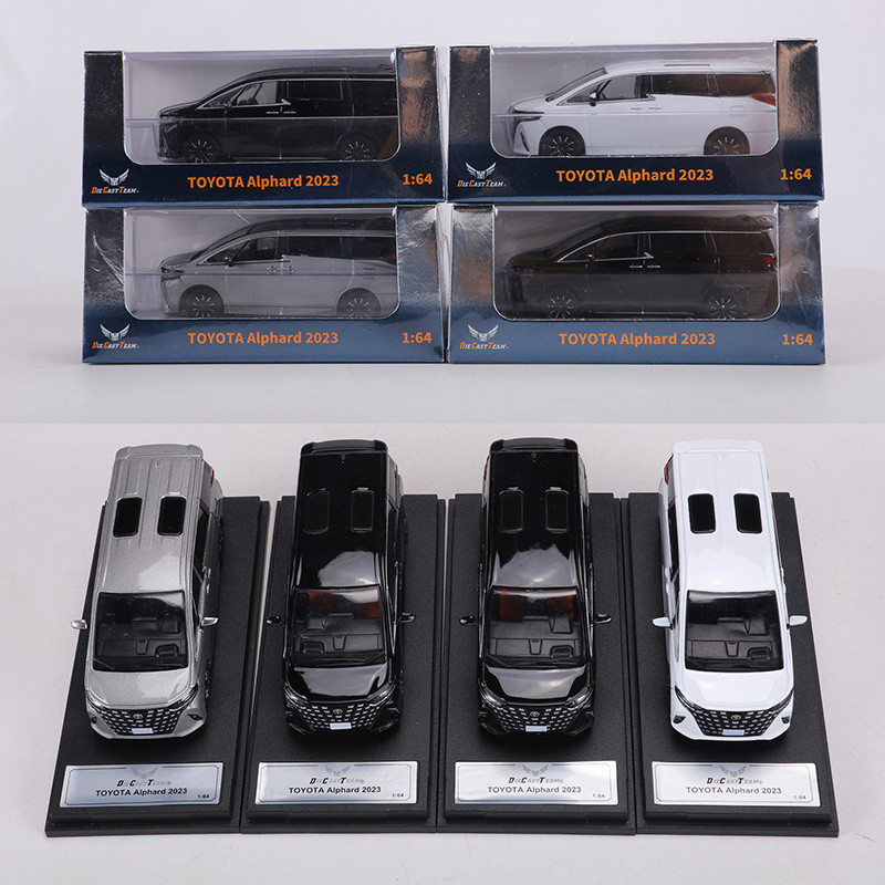 ในสต็อก DCT 1:64 รถธุรกิจ Toyota Alphard MPV รูปที่ 4