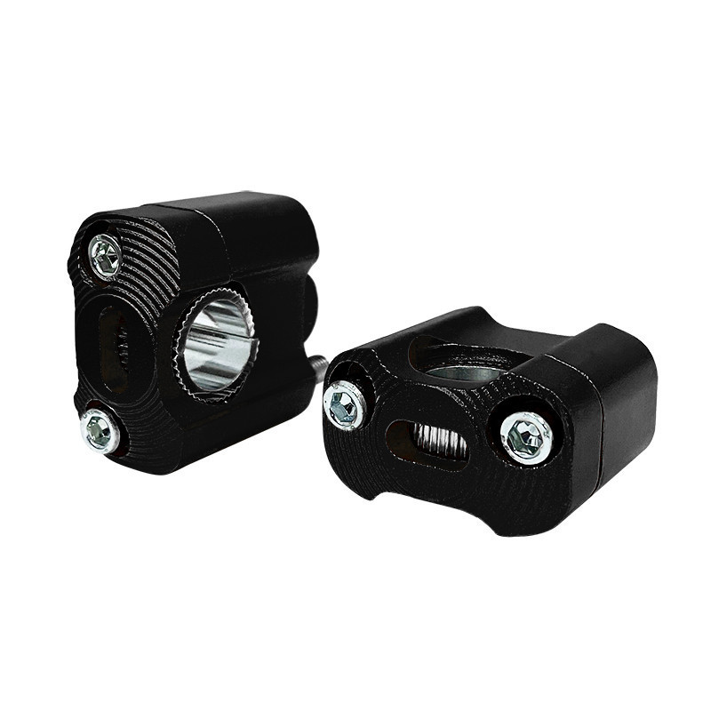 【SOEVA】 ตุ๊กตาแฮนด์ อลูมิเนียม CNC ยกเยื้องปรับแฮนด์ ใส่ได้ทั้งแฮนด์ผอม-อ้วน 22mm 28mm 1คู่ - รูปที่ 6