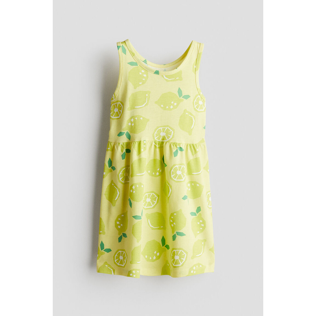 H&M(เอชแอนด์เอ็ม) ชุดเดรสผ้าฝ้ายลายพิมพ์ เด็กผู้หญิง 1157735_24 - รูปที่ 2