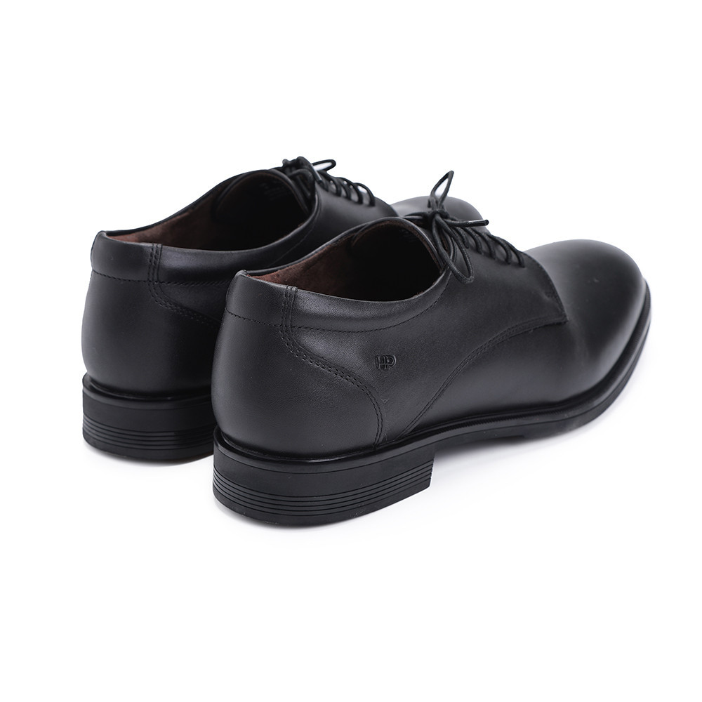 Hush Puppies รองเท้าผู้ชาย รุ่น HP 8HDFB4315A - สีดำ (รองเท้าทางการหนังแท้ แบบสวม)