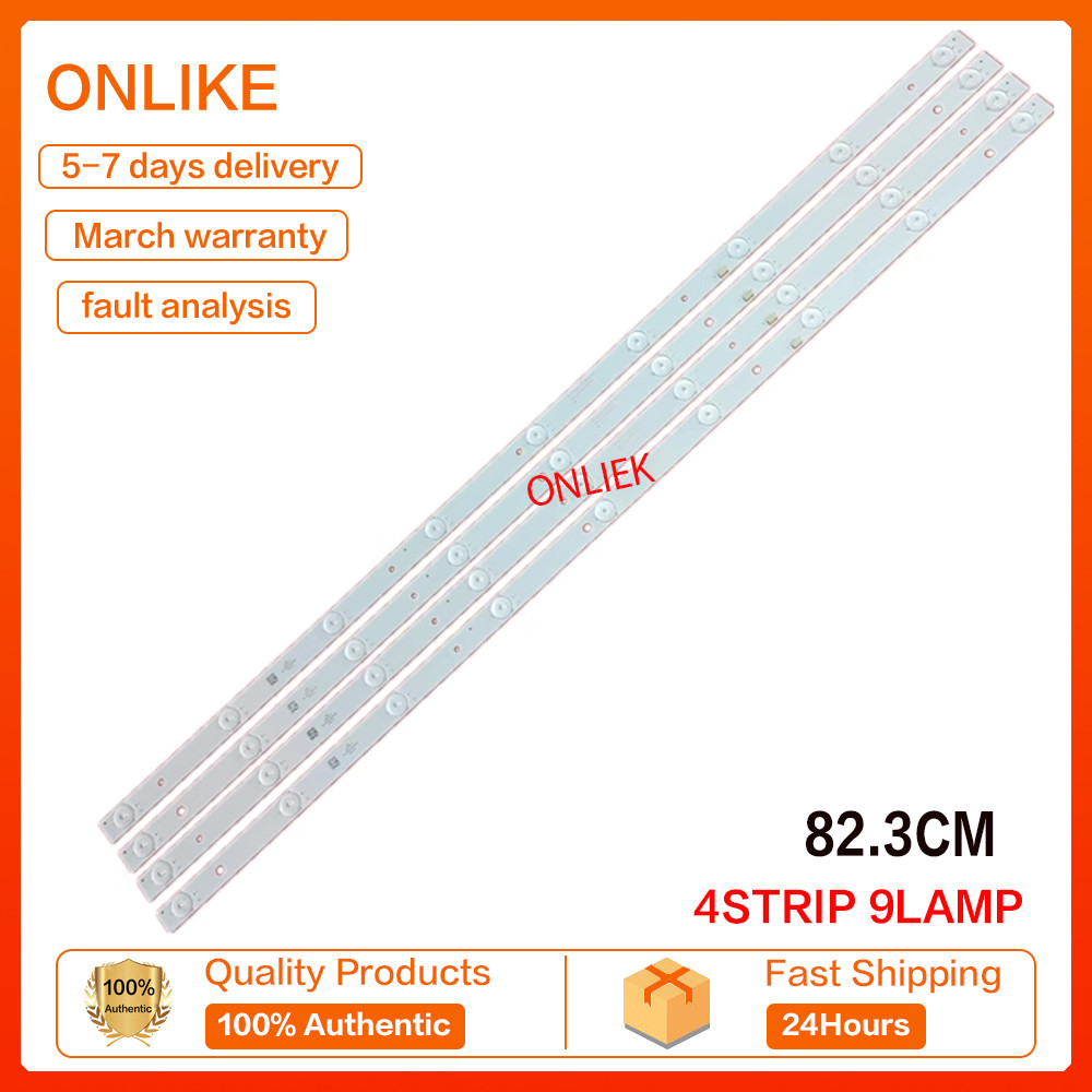 หลอดใหม่อันที่ 830 ACONATIC AN-LT4301 /GC43D09-ZC21FG-04 DLED43GC4X9 /43df800sm /หลอด9ดวง4แถว XLY220