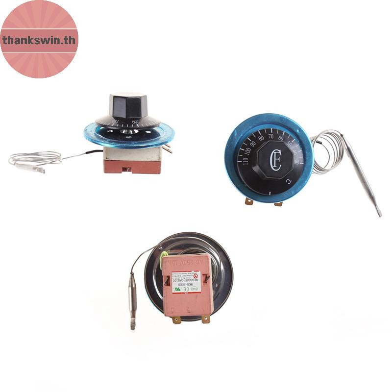 Thankswin 220V 16A High-tech Dial Thermostat อุณหภูมิควบคุมสําหรับเตาอบไฟฟ้า th
