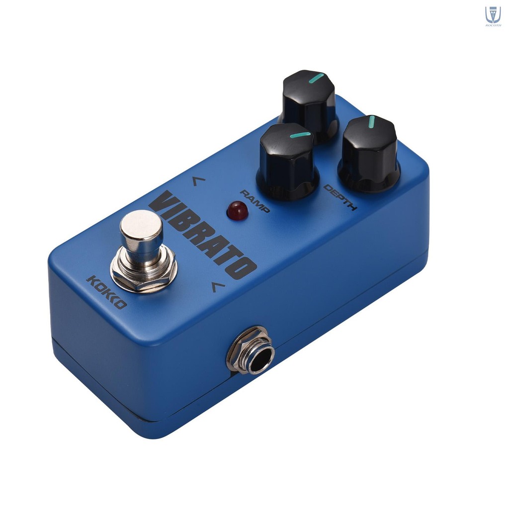 Fast Ship KOKKO FVB2 Vibrato กีตาร์ไฟฟ้าเหยียบกีตาร์แบบพกพา Effector Vibrato Mini กีตาร์ไฟฟ้าเดี่ยวเ