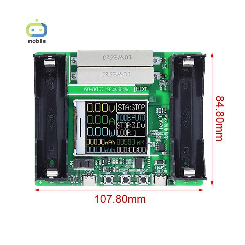 [maygood] เครื่องทดสอบความจุ โมดูลวัดความต้านทานภายใน เครื่องทดสอบแบตเตอรี่ {TH} - รูปที่ 7