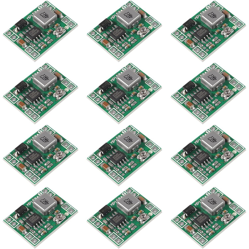 12PCS MP1584 MP1584EN DC-DC 3A ปรับแรงดันไฟฟ้า Buck Converter มินิแรงดันไฟฟ้าแหล่งจ่ายไฟขั้นตอนลงโมด