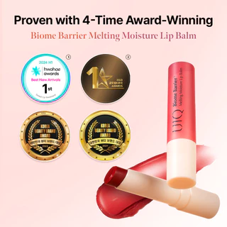 UIQ Biome Barrier Melting Moisture Lip Balm ลิปบาล์ม ปากนุ่ม ชุ่มชื้น 4 เฉดสี สกินแคร์เกาหลี