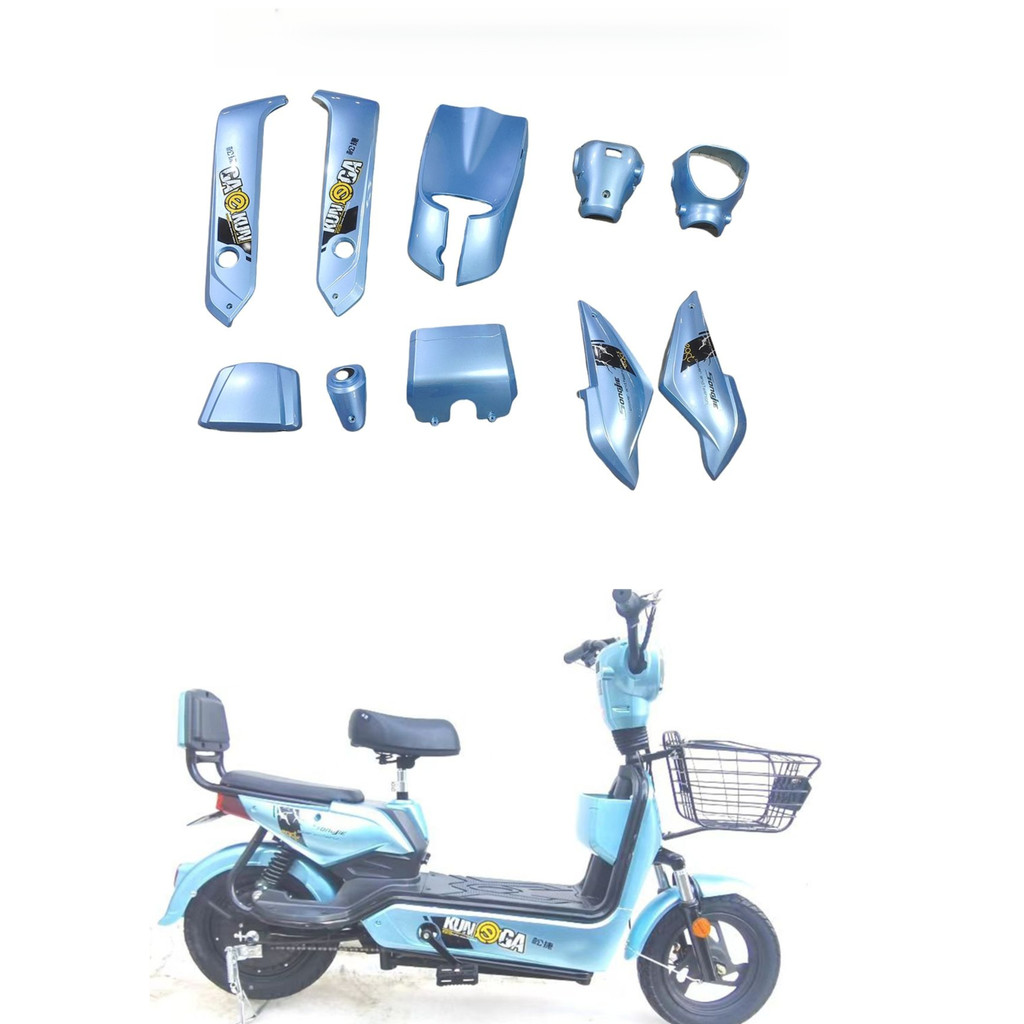 ชิ้นส่วนสีรถยนต์ไฟฟ้า สีคุณภาพสูงสำหรับรถยนต์ไฟฟ้า ชุดพลาสติกรถยนต์แบบสมบูรณ์ โมเดลง่ายๆ - รูปที่ 3