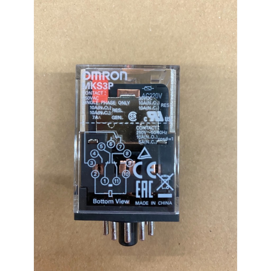Omron OMRON รีเลย์ MKS2P MKS3P 220V DC24V 110V MK2P-MK3P-I