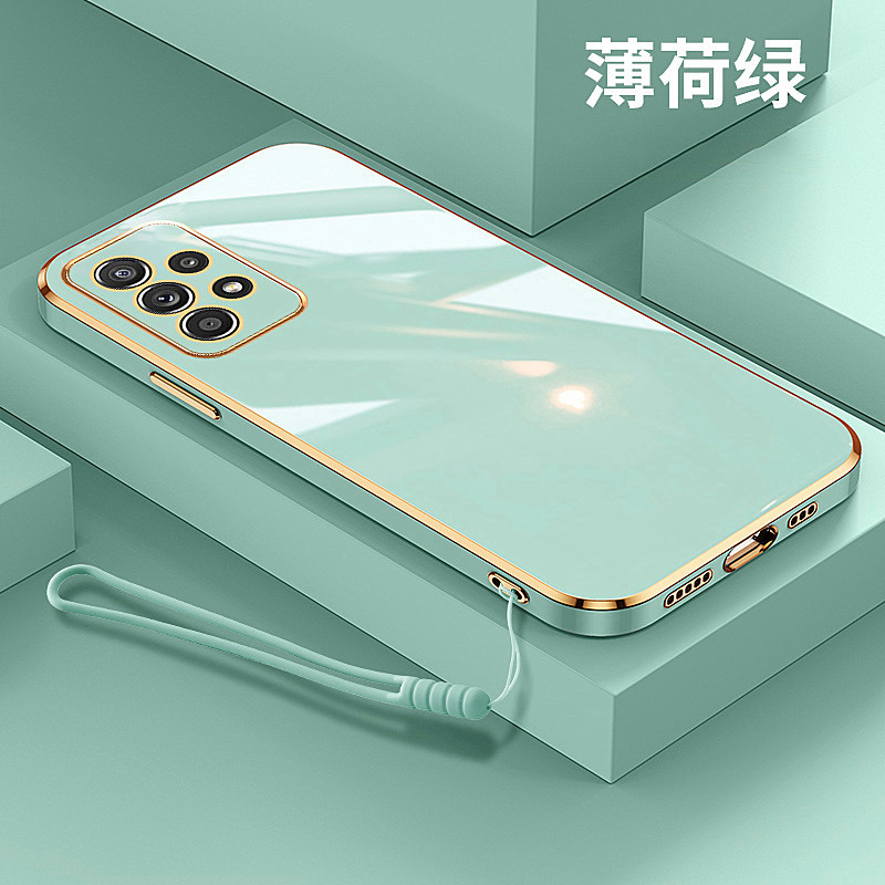 เคส Samsung A12 A02s A03s A02 A03 Core A52s A72 A52 A32 A22 4G/5G case ชุบ Galaxy A03s เคสโทรศัพท์ สีทึบ เคสมือถือ อ่อนนุ่ม เคสซัมซุง A52s 5G