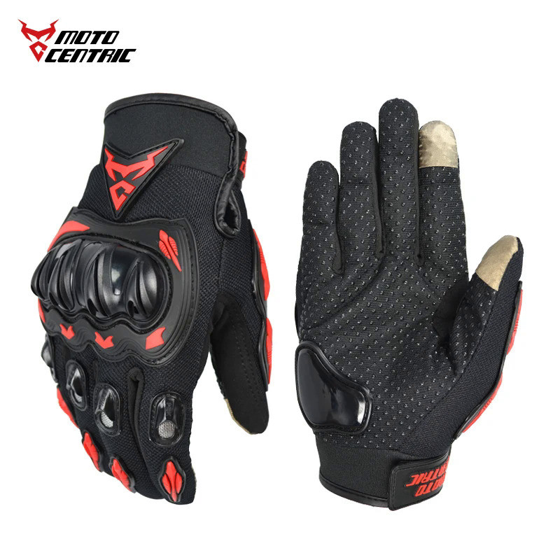 Motocentric Motorcycle Gloves Summer Touch Screen Racing Gloves Outdoor Sports Protection Riding Cro