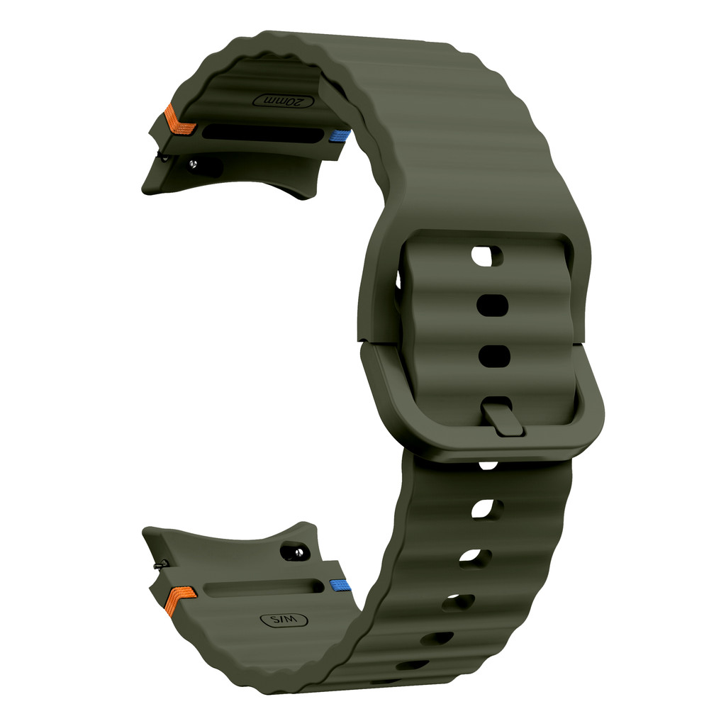 WatchBand สําหรับ Samsung Galaxy Watch 7 44 มม. 40 มม. / FE สายซิลิโคนสร้อยข้อมือกีฬา