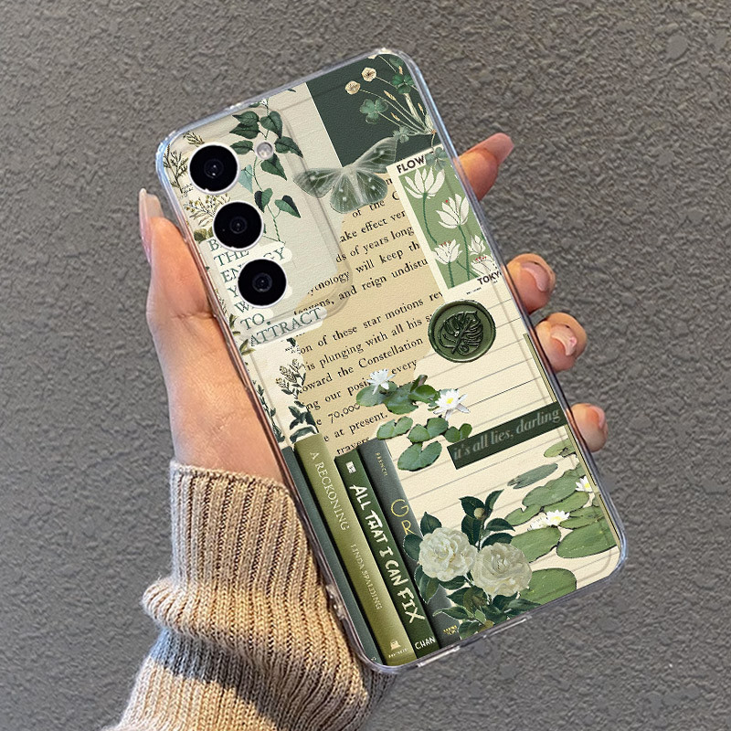 สีเขียว Leaf สําหรับ OPPO Reno 14 15 14F 15F 13 13F 12 Pro Max 11F 12F 11 10 Pro 5G นุ่มกันกระแทก ราคา ถูกที่สุด ดีลบีเคเค แกลเลอรีภาพที่ 4