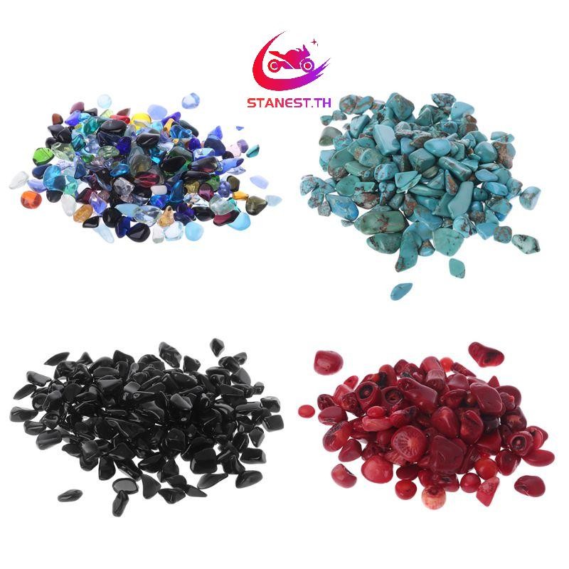 Stanest คริสตัลชิปหินบดควอตซ์ 0 11 Lbs Tumbled Gravel Aquarium ขนาดเล็กตกแต่ง Pebbles หินขัดเงาสําหรับ
