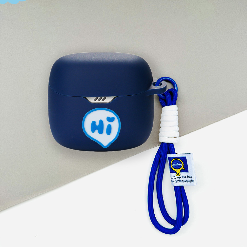 สําหรับ JBL TUNE FLEX /FLEX 2 กรณีหูฟังฝาครอบป้องกันการ์ตูนซิลิโคนหูฟัง Soft Sleeve Anti-fall Protector พร้อมแหวน - รูปที่ 7