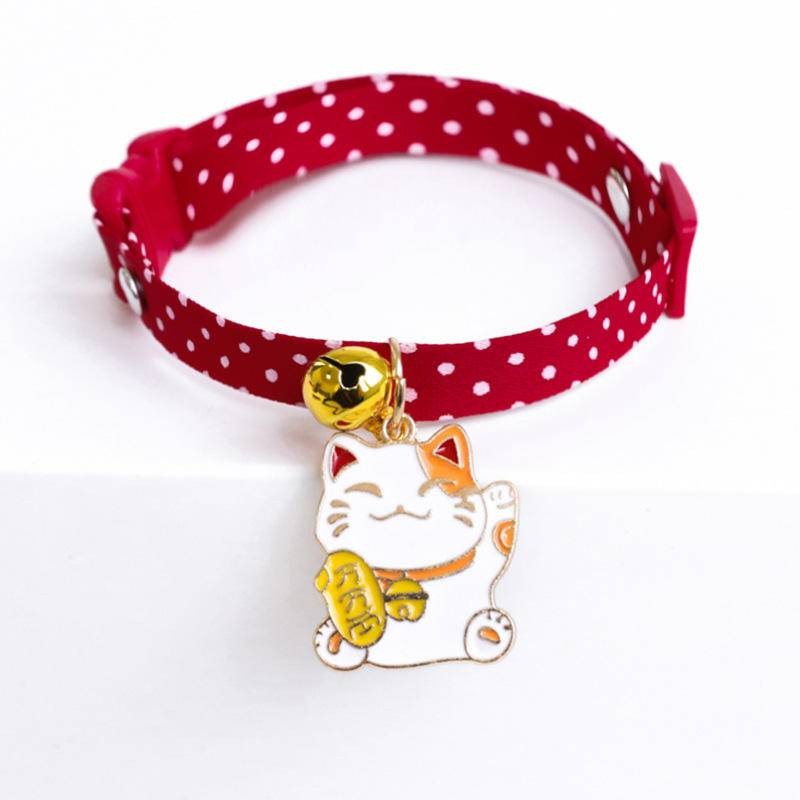 สัตว์เลี้ยงปีใหม่ปลอกคอสุนัขน่ารักโอนปลอกคอสัตว์เลี้ยงอุปกรณ์เสริมปรับคอแมวความปลอดภัยจับมือปลอกคอ - รูปที่ 4