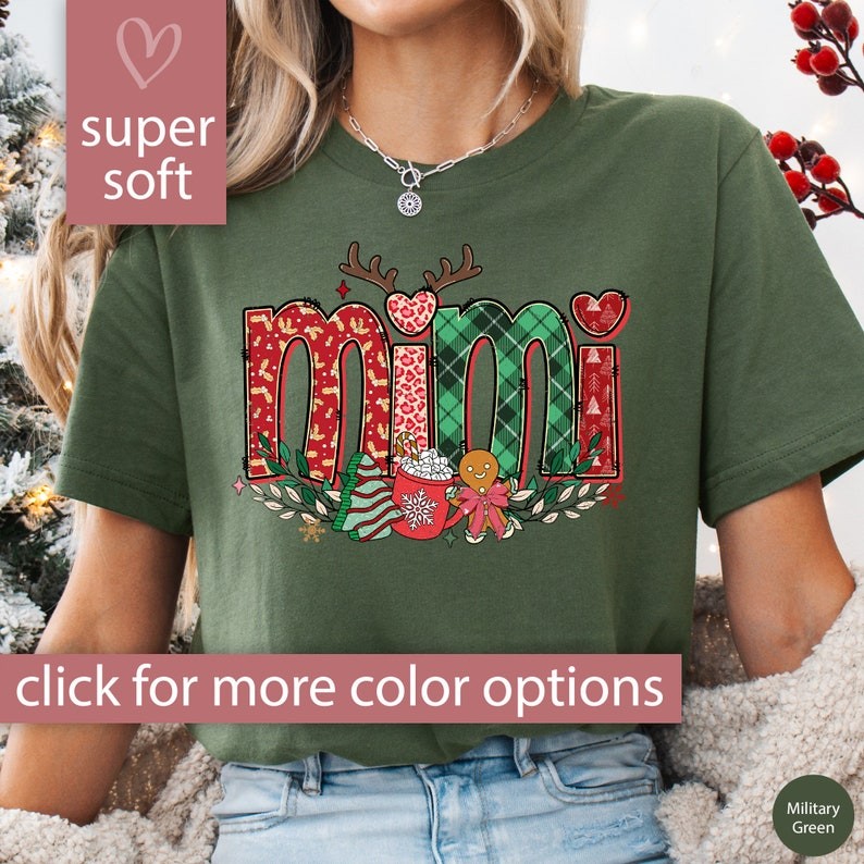 Mimi Christmas Shirt, Christmas Mimi Shirt, Mimi Gift, Christmas Gift for Mimi Christmas Shirt, Chri