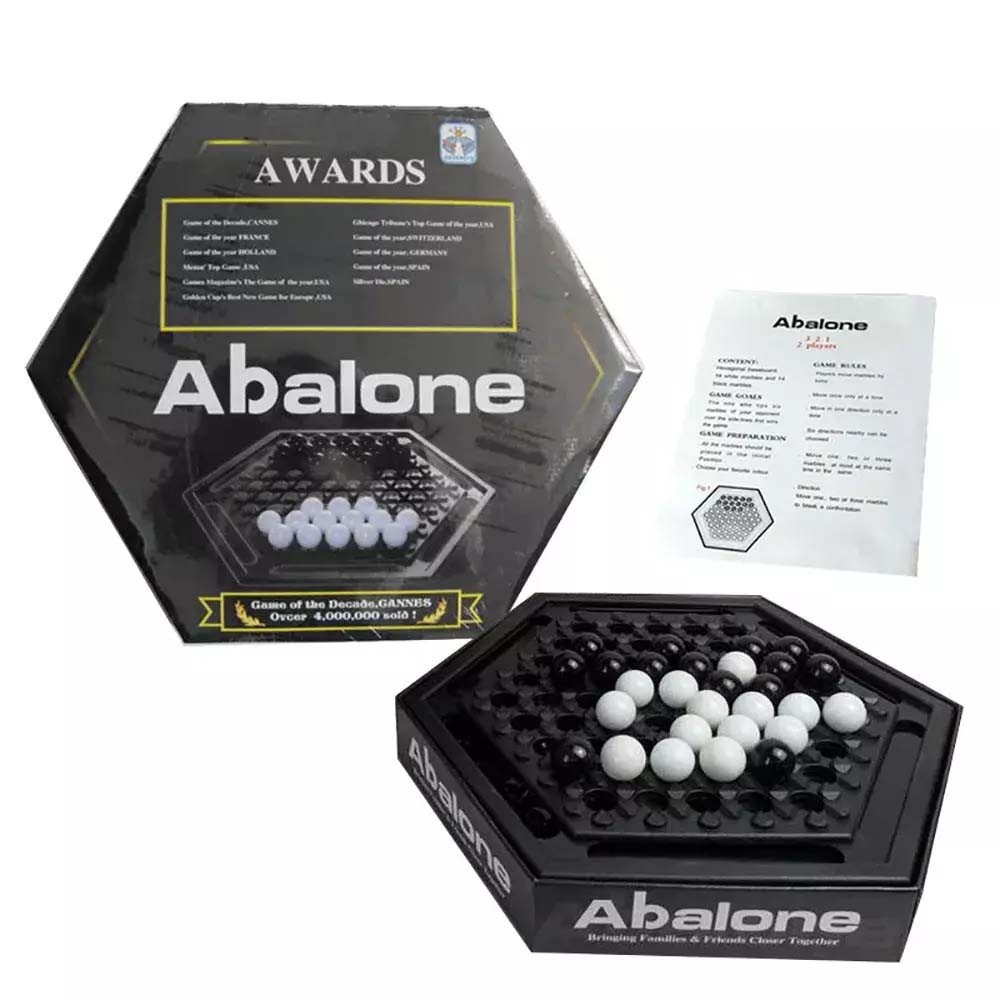 Abalone Table Game Strategy Puzzle Chess Parent-child Desktop Game Puzzle Chess Gathering Board Puzz