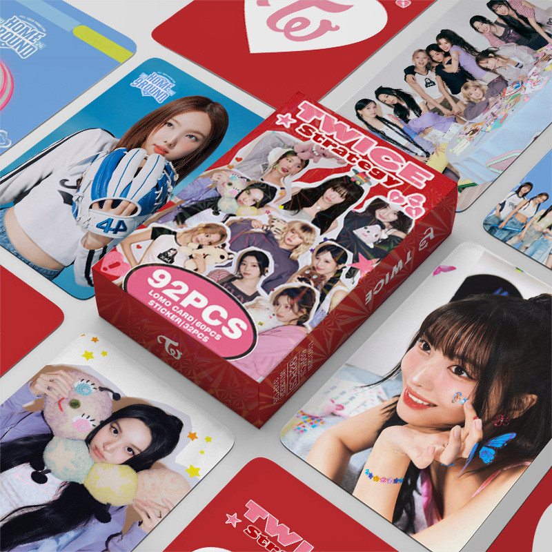 Kpop 92 ชิ้น/กล่อง TWICE Photocards STRATEGY KPOP LOMO การ์ดคอลเลกชัน