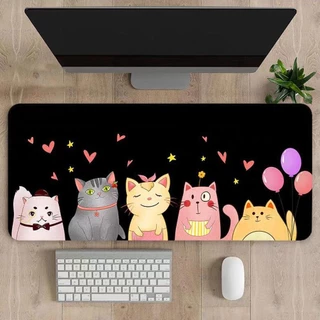 80X30CM mouse pad แผ่นรองเมาส์กันลื่นขนาดใหญ่พิเศษ หนาและกว้างขึ้น แผ่นรองโต๊ะคอมพิวเตอร์ แผ่นรองเล่นเกม ที่รองเมาส์
